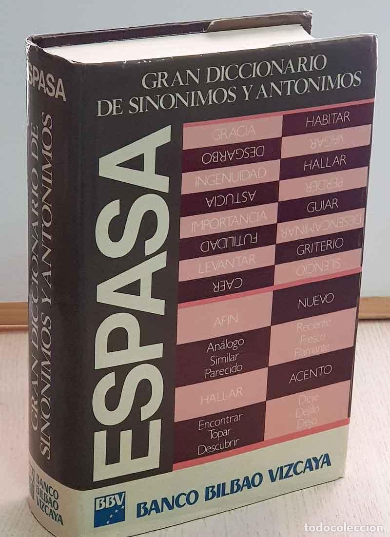 Diccionarios de segunda mano: GRAN DICCIONARIO DE SINONIMOS Y ANTONIMOS. - Foto 1