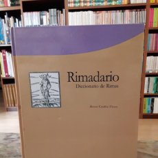 Diccionarios de segunda mano: RIMADARIO. DICCIONARIO DE RIMAS. ÁLVARO CORDÓN FLORES.