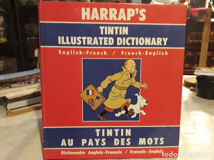 Diccionarios de segunda mano: TINTIN ILLUSTRATED DICTIONARY - Foto 1
