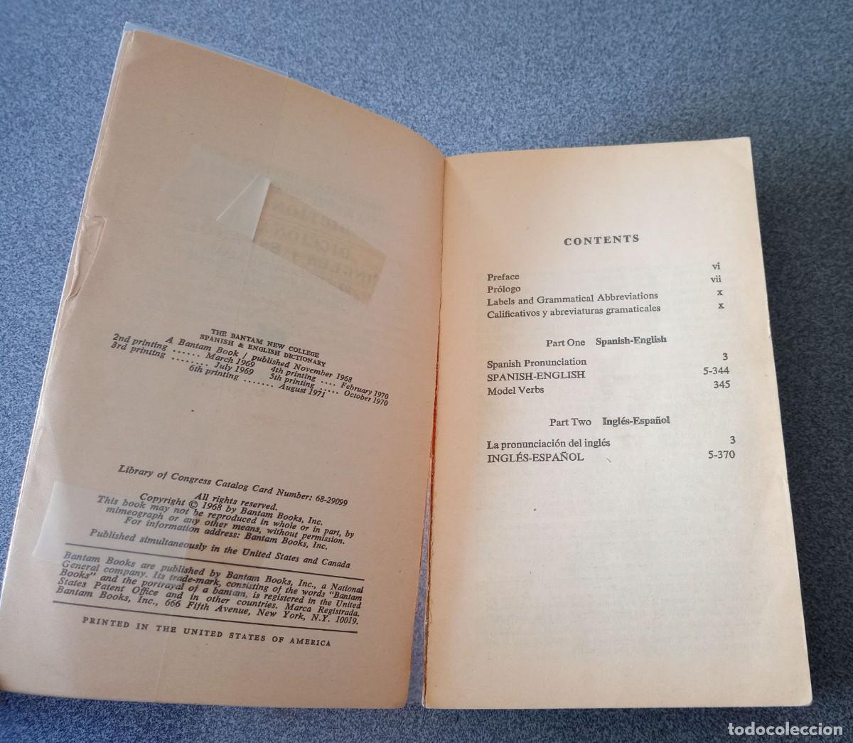 Diccionarios de segunda mano: Diccionario Ingl&eacute;s Espa&ntilde;ol Edwin B. Williams - Foto 3
