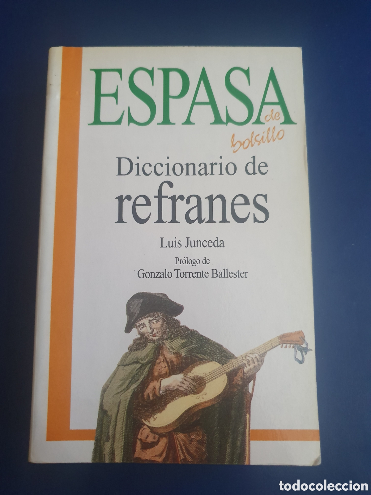 Diccionarios de segunda mano: DICCIONARIO DE REFRANES ESPASA DE BOLSILLO LUIS JUNCEDA - Foto 1