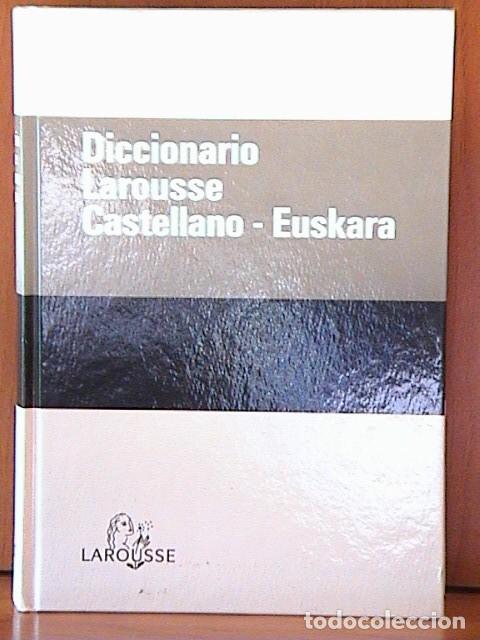 Diccionarios de segunda mano: DICCIONARIO LAROUSSE CASTELLANO - EUSKARA. - Foto 1