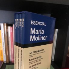 Diccionarios de segunda mano: MARIA MOLINER - ORTOGRAFIA GRAMATICA CONJUGACION