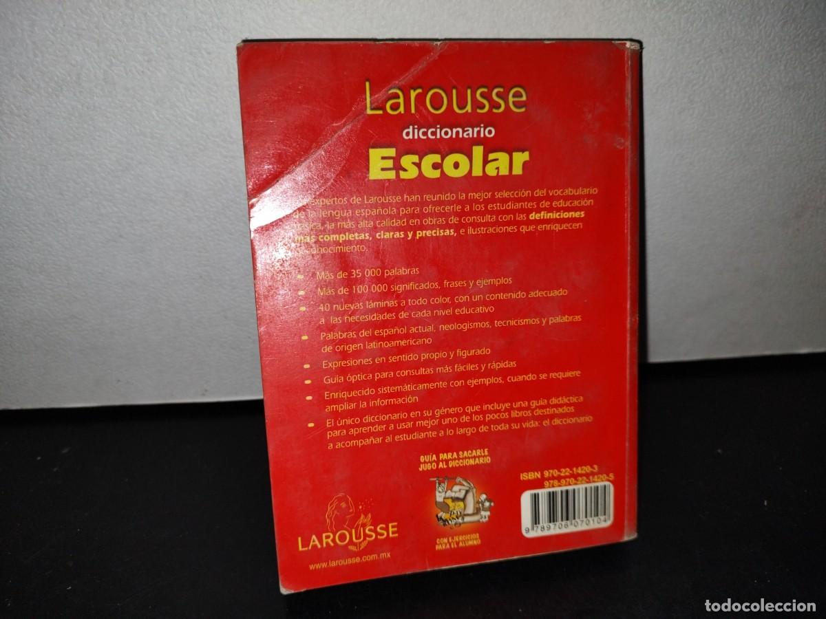 Diccionarios de segunda mano: 46- LAROUSSE DICCIONARIO ESCOLAR - Foto 3