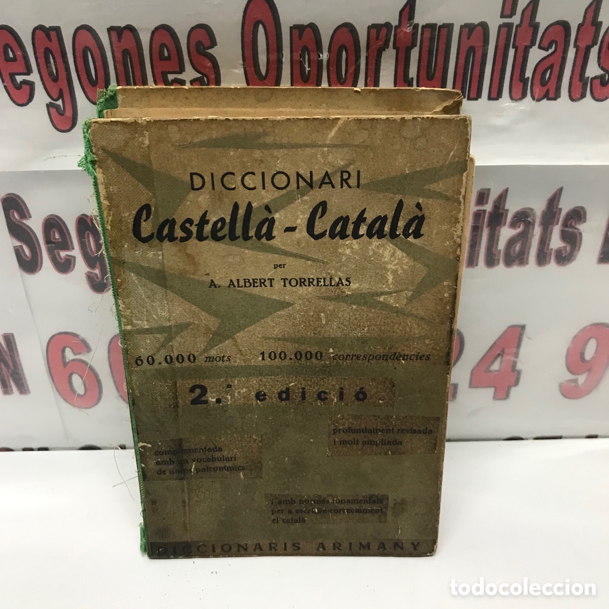 Diccionarios de segunda mano: DICCIONARI CASTELLA- CATALA 1959 - Foto 1