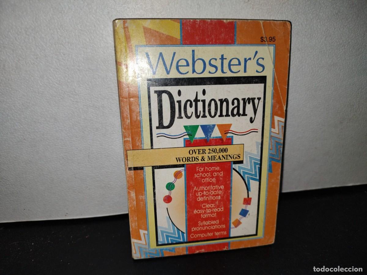 Diccionarios de segunda mano: 51- WEBSTERS DICTIONARY - Foto 1