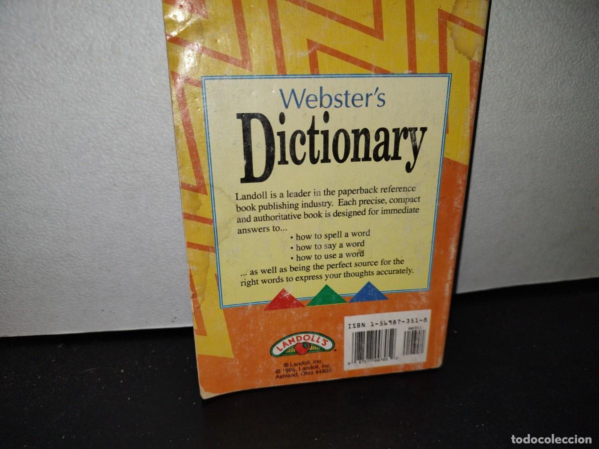 Diccionarios de segunda mano: 51- WEBSTERS DICTIONARY - Foto 3