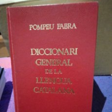 Diccionarios de segunda mano: DICCIONARI GENERAL DE LA LLENGUA CATALANA. Lote 380728564