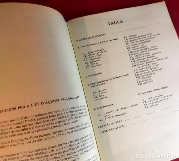 Diccionarios de segunda mano: VOCABULARI COMERCIAL - CATALA - Foto 5