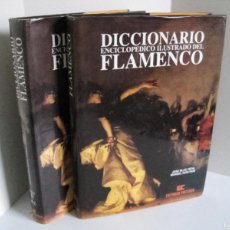 Diccionarios de segunda mano: DICCIONARIO ENCICLOPÉDICO ILUSTRADO DEL FLAMENCO. JOSÉ BLAS VEGA, MANUEL RÍOS RUIZ. 2 TOMOS.