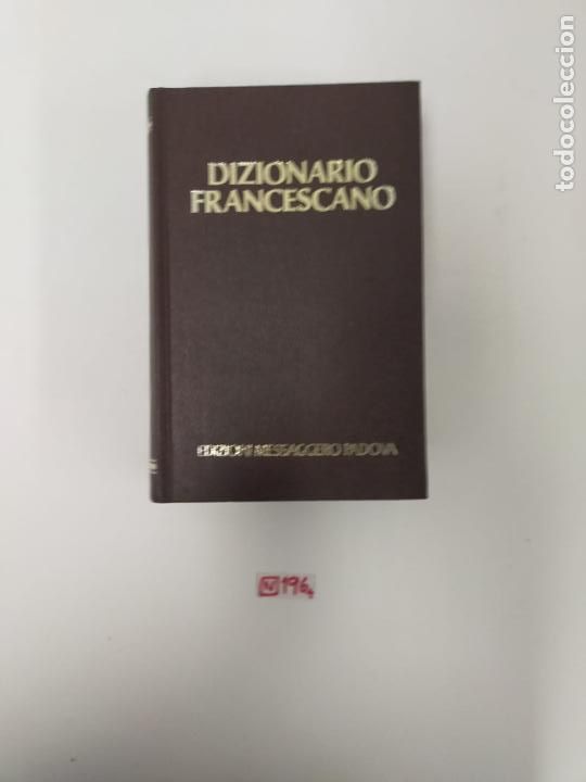 Diccionarios de segunda mano: Dizionario Francescano - Foto 1