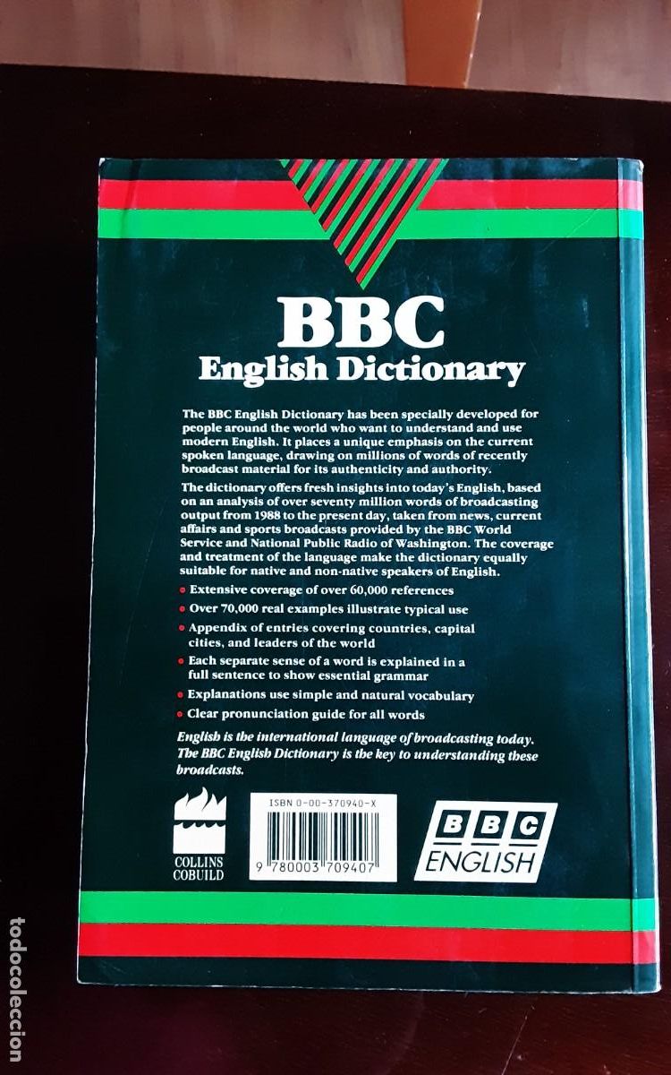Diccionarios de segunda mano: BBC English dictionary, by&nbsp;John Sinclair&nbsp;(Editor) - Foto 5