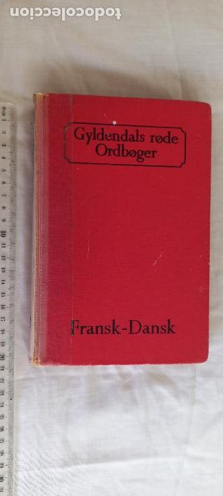 Livres d'occasion: FRANSK-DANSK. Gyldendals r&oslash;de Ordb&oslash;ger. N. CHR. S&oslash;rensen. 1969 Gyldendal. Diccionario