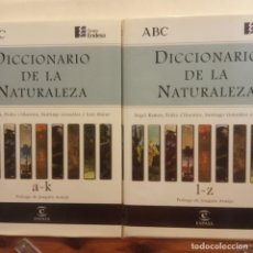 Diccionarios de segunda mano: 2 TOMOS. DICCIONARIO DE LA NATURALEZA. JOAQUÍN ARAÚJO. EDITORIAL ESPASA-CALPE.. Lote 389965259
