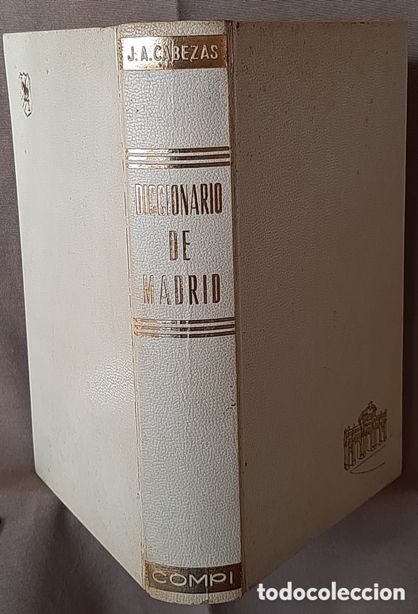 Diccionarios de segunda mano: Diccionario de Madrid. J. A. Cabezas. - Foto 1