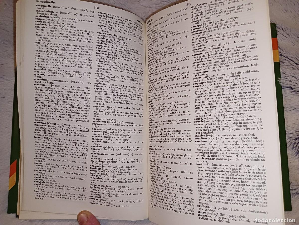 Diccionarios de segunda mano: The concise oxford french dictionary - Foto 5