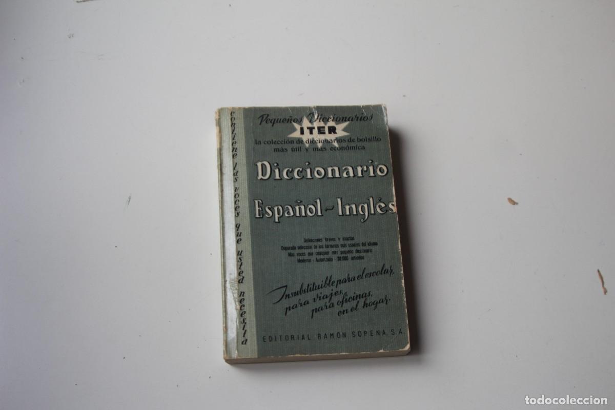 Diccionarios de segunda mano: DICCIONARIO INGLES ITER - Foto 1