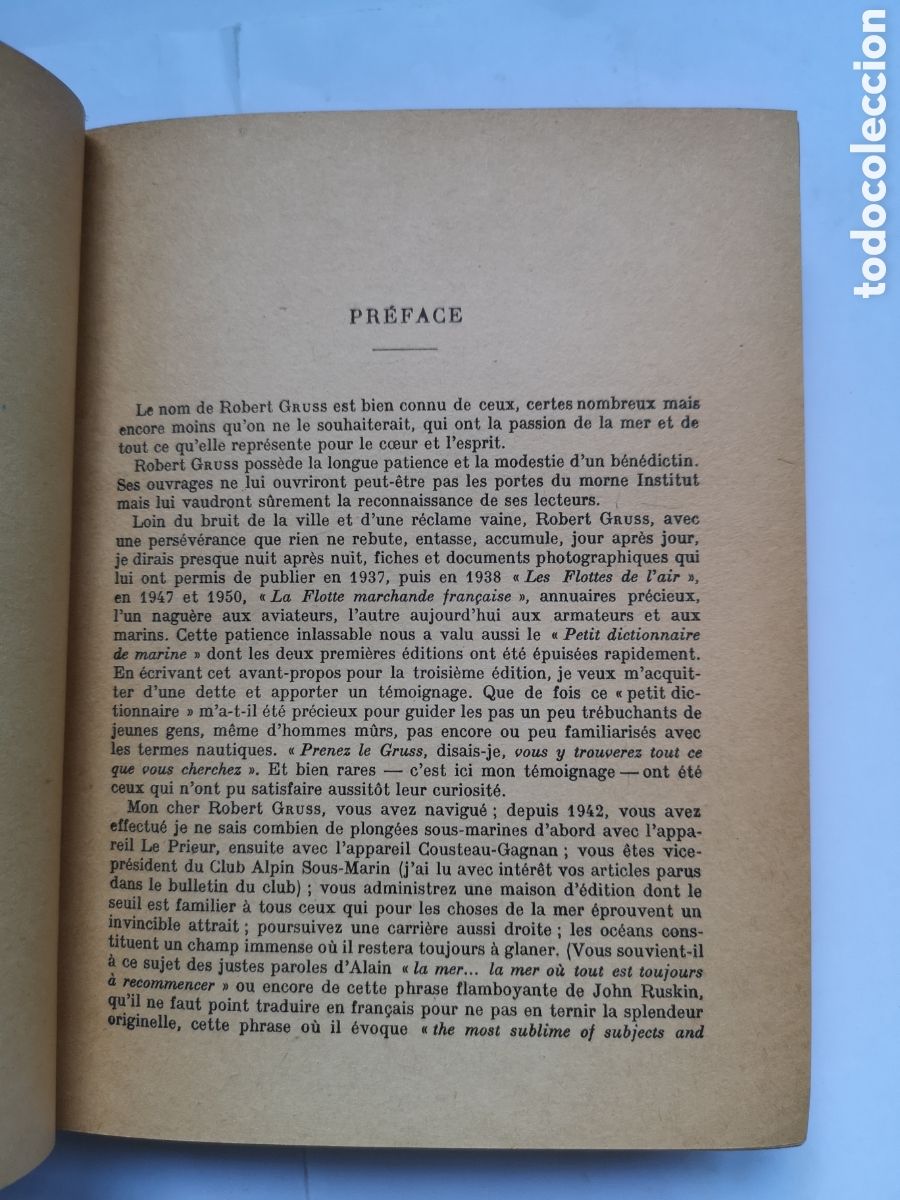Diccionarios de segunda mano: Diccionario marina en frances - Foto 4