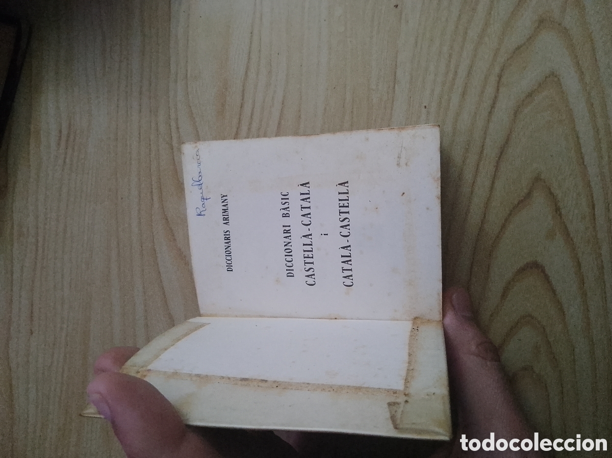 Diccionarios de segunda mano: DICCIONARI b&agrave;sic castell&agrave;-catal&agrave;. - Foto 2