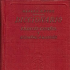 Diccionarios de segunda mano: DICCIONARIO FRANCES-ESPAÑOL Y ESPAÑOL-FRANCES - RAFAEL REYES; ED. REYES 1967 (MANU). Lote 401538999