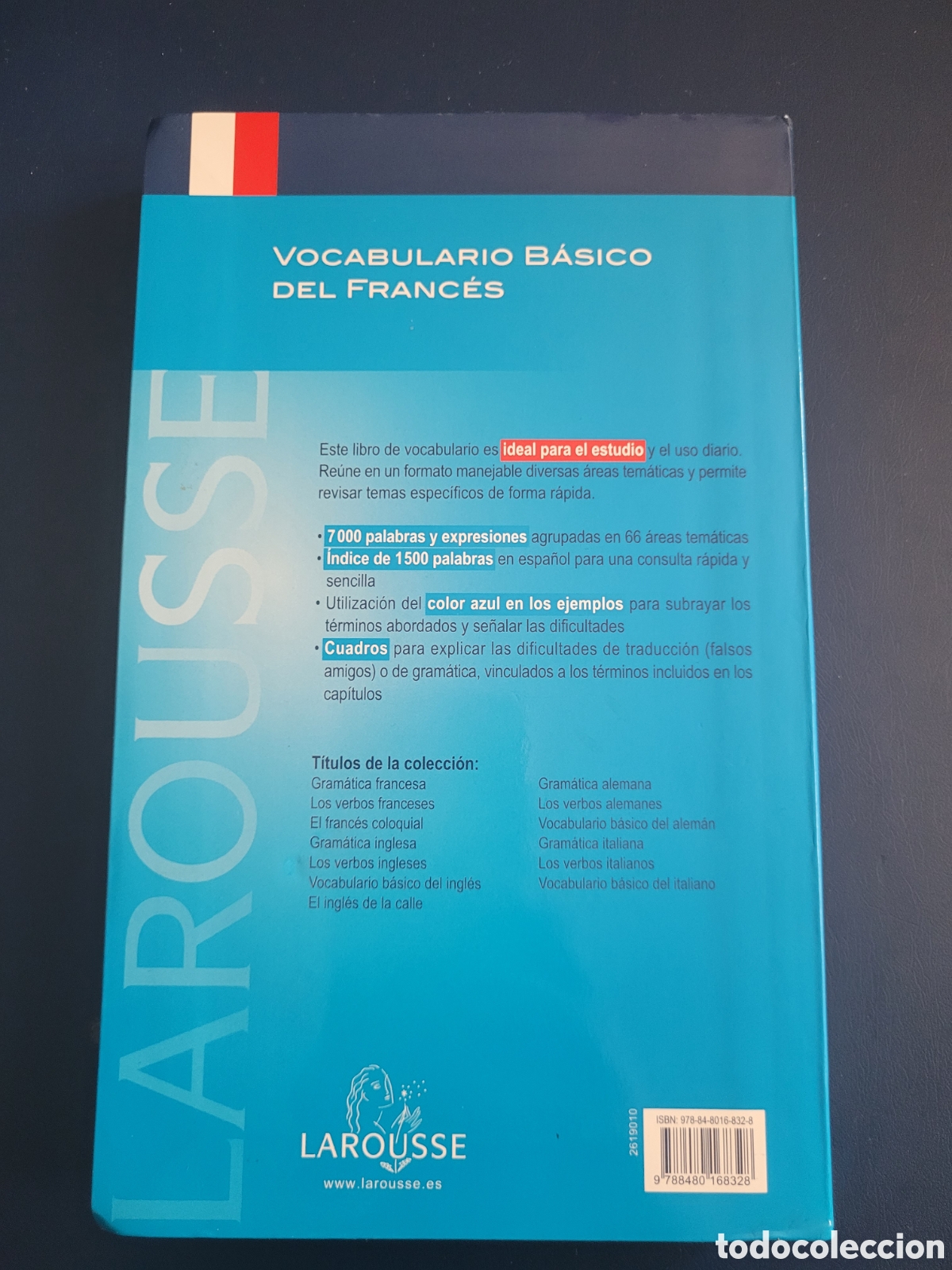 Diccionarios de segunda mano: VOCABULARIO BASICO DEL FRANCES LAROUSSE 2008 - Foto 3