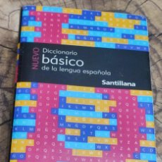 Diccionarios de segunda mano: NUEVO DICCIONARIO BÁSICO DE LA LENGUA ESPAÑOLA SANTILLANA - SANTILLANA EDUCACIÓN, 2005 -. Lote 401937324