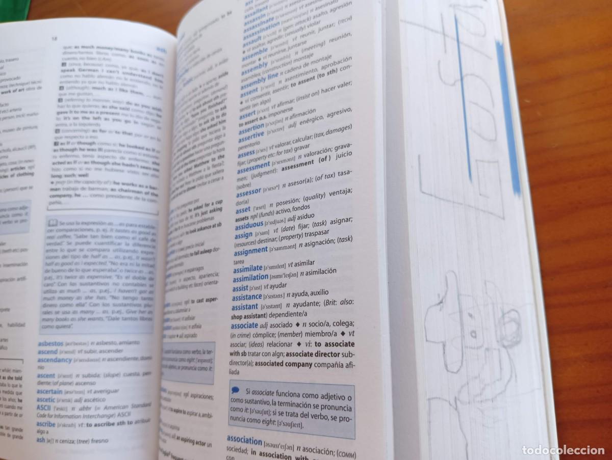 Diccionarios de segunda mano: Collins pocket plus ingl&eacute;s Grijalbo - Foto 3