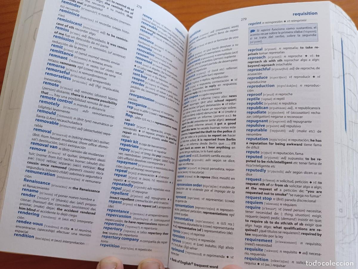 Diccionarios de segunda mano: Collins pocket plus ingl&eacute;s Grijalbo - Foto 4