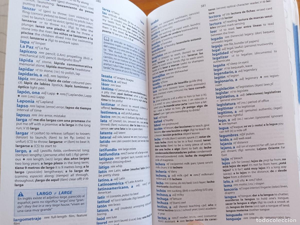 Diccionarios de segunda mano: Collins pocket plus ingl&eacute;s Grijalbo - Foto 5