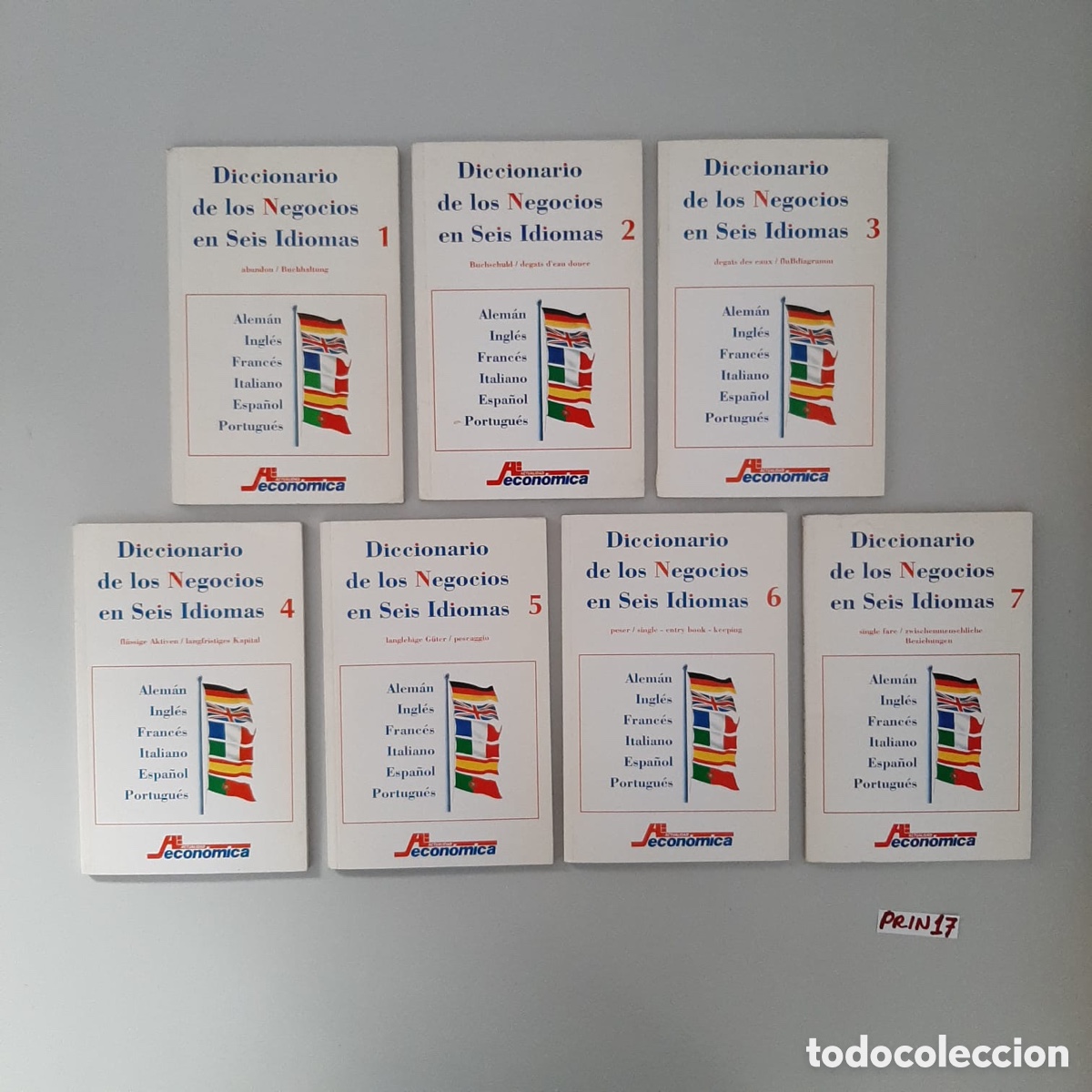 Diccionarios de segunda mano: DICCIONARIO de Negocios en 6 idiomas - Foto 1