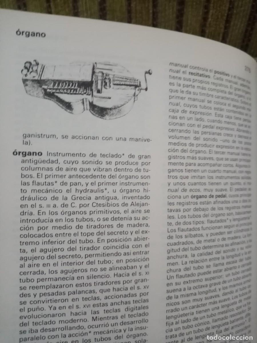 Diccionarios de segunda mano: DICCIONARIO DE M&Uacute;SICA - Foto 11