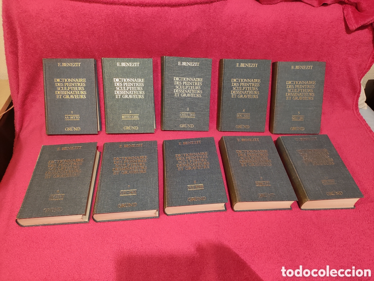 Diccionarios de segunda mano: BENEZIT COMPLETO. 10 TOMOS. 1976 - Foto 1