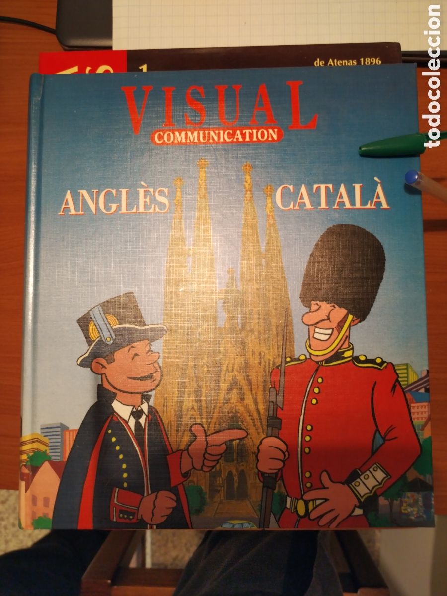 Diccionarios de segunda mano: ANGLES CATALA VISUAL,any 1990 - Foto 1