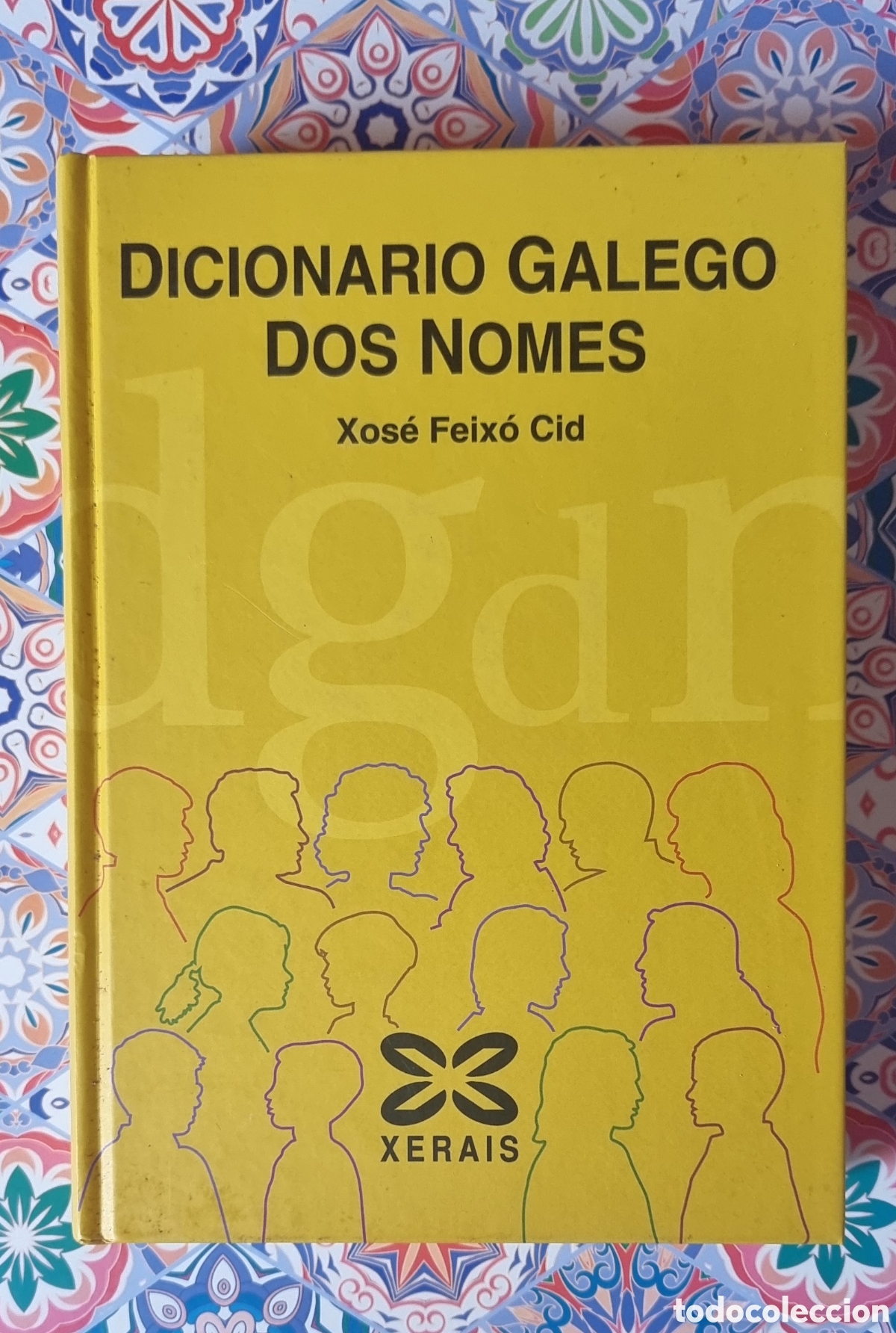 Diccionarios de segunda mano: DICIONARIO GALEGO DOS NOMES - Foto 1