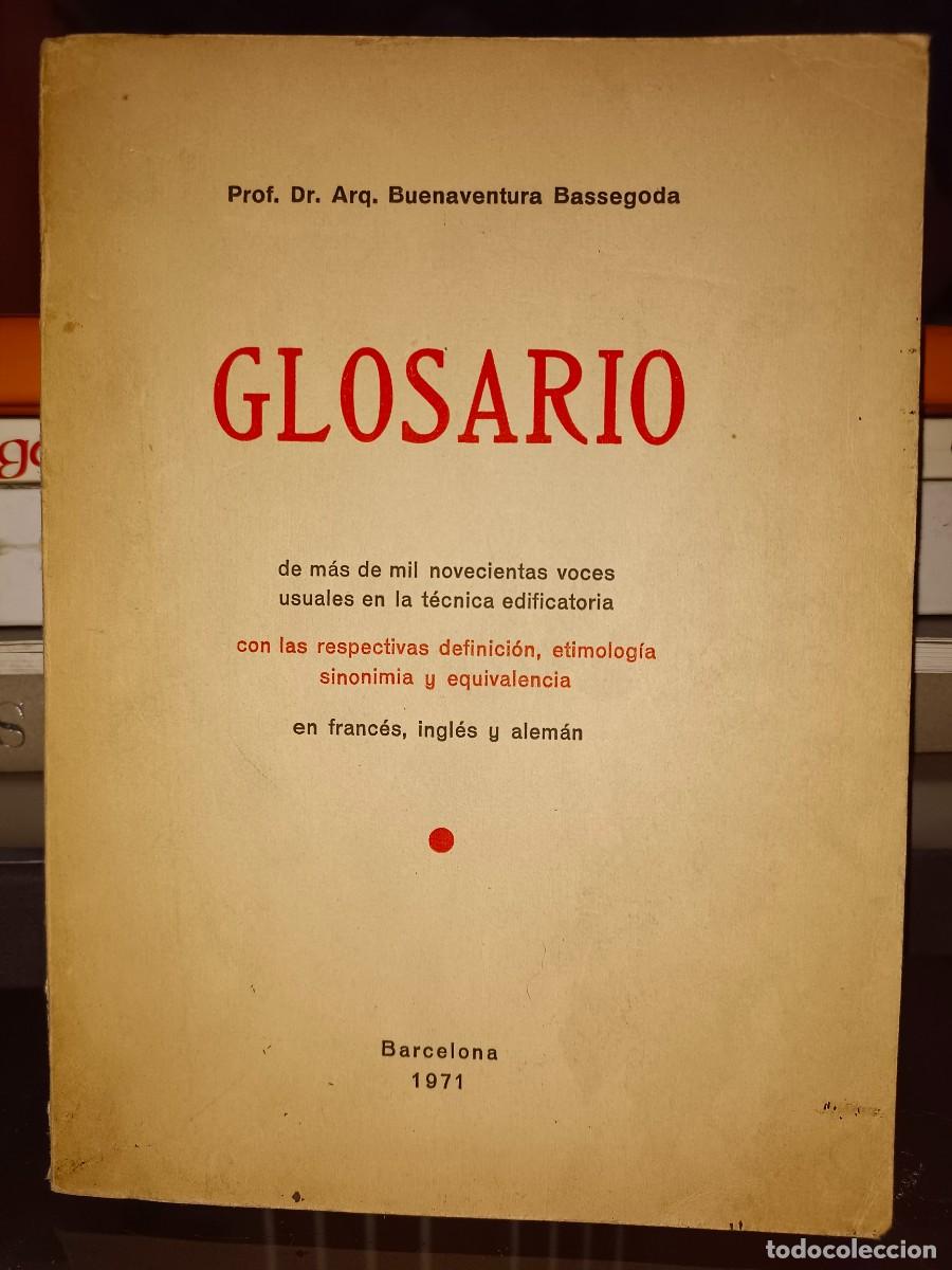 Diccionarios de segunda mano: GLOSARIO - Foto 1