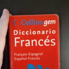 Diccionarios de segunda mano: DICCIONARIO FRANCÉS BOLSILLO: EDITORIAL COLLINS GEM