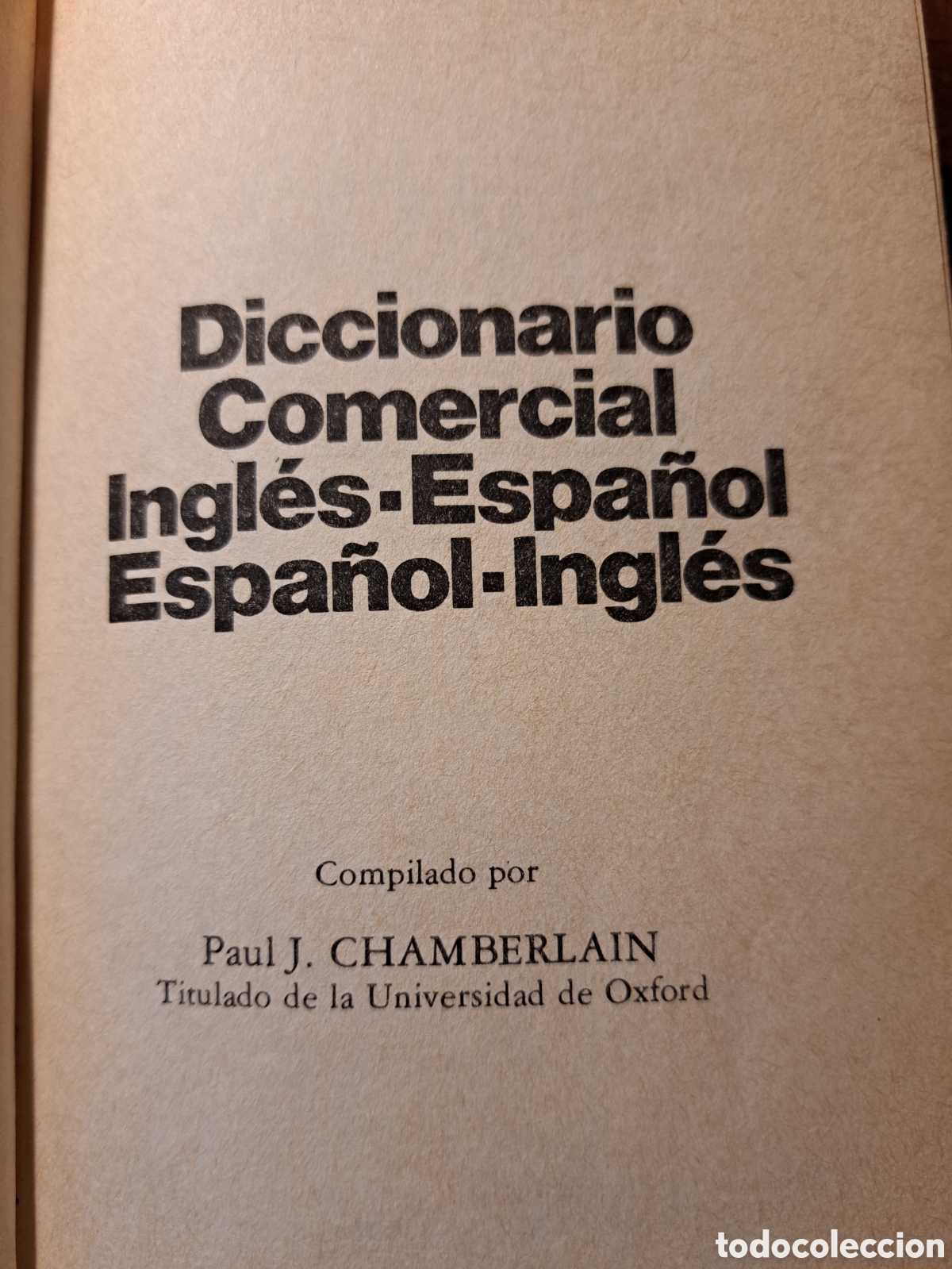 Diccionarios de segunda mano: Diccionario comercial ingl&eacute;s espa&ntilde;ol - Foto 2