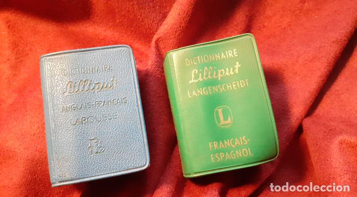 Diccionarios de segunda mano: Diccionarios miniatura Lilliput - Foto 2