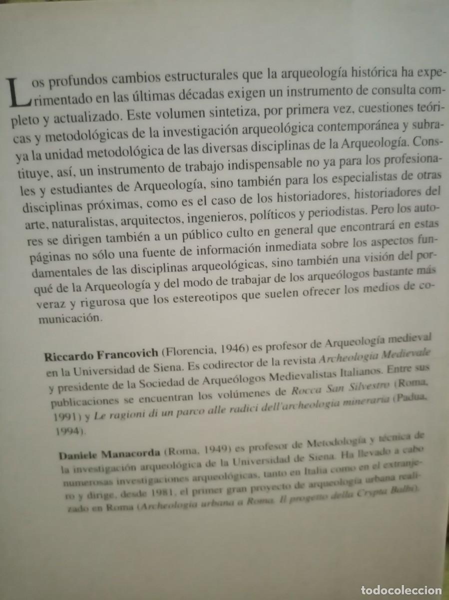 Diccionarios de segunda mano: DICCIONARIO DE ARQUEOLOG&Iacute;A - Foto 4