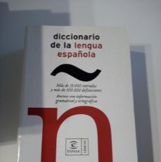 Diccionarios de segunda mano: GG-8PN LIBRO DICCIONARIO DE LA LENGUA ESPAÑOLA Ñ. ED. ESPASA