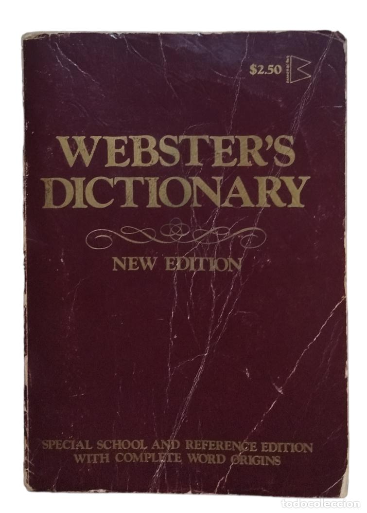 Diccionarios de segunda mano: WEBSTERS DICTIONARY / NEW EDITION / 1972 / BANNER PRESS. - Foto 1