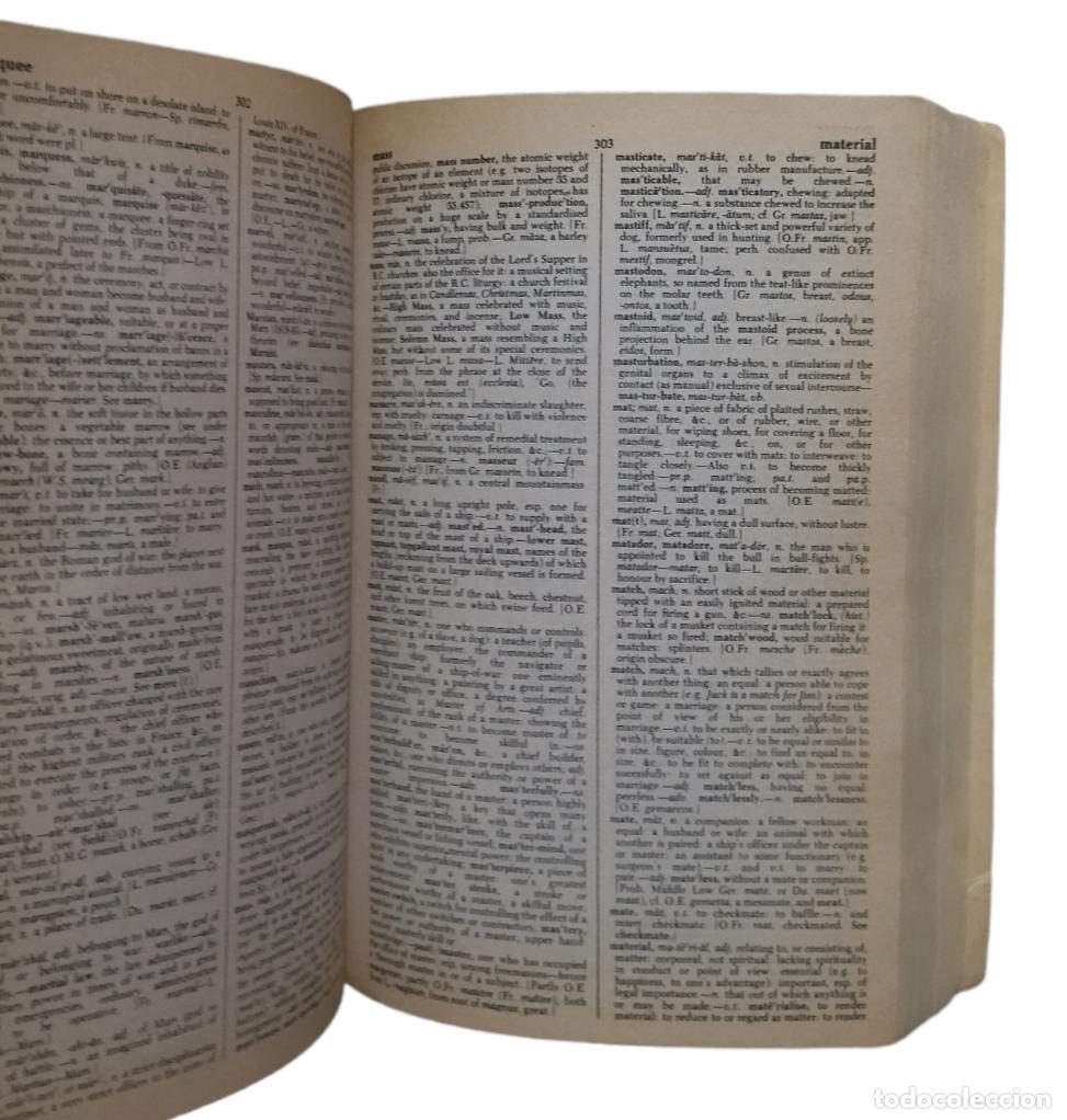 Diccionarios de segunda mano: WEBSTERS DICTIONARY / NEW EDITION / 1972 / BANNER PRESS. - Foto 5