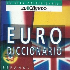 Diccionarios de segunda mano: EURO DICCIONARIO ESPAÑOL INGLES FRANCES ALEMAN PORTUGIES ITALIANO