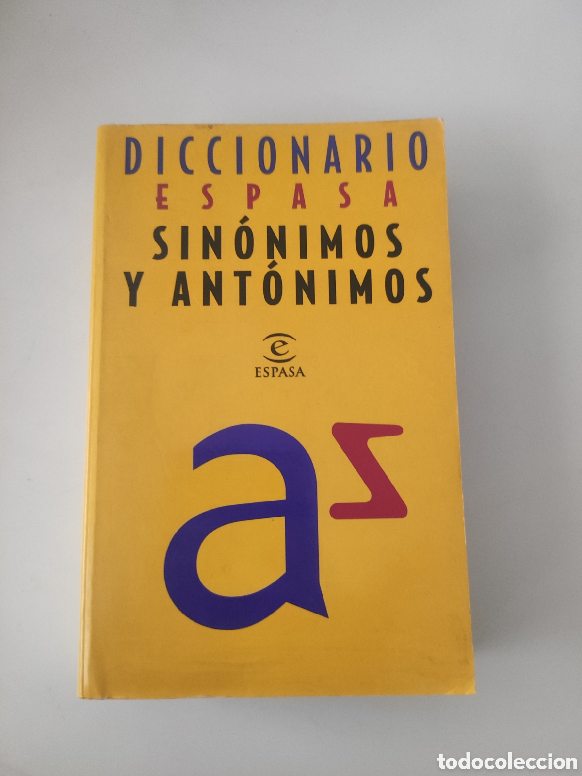 Diccionarios de segunda mano: Diccionario Espasa Sinonimos y Antonimos - Foto 1