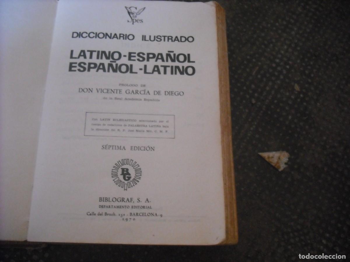 Diccionarios de segunda mano: Diccionario Espa&ntilde;ol -lat&iacute;n - Foto 1