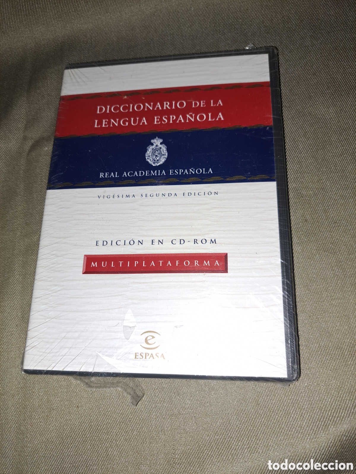 Diccionarios de segunda mano: DICCIONARIO DE LA LENGUA ESPA&Ntilde;OLA PRECINTADO CD-ROM MULTIPLATAFORMA - Foto 1