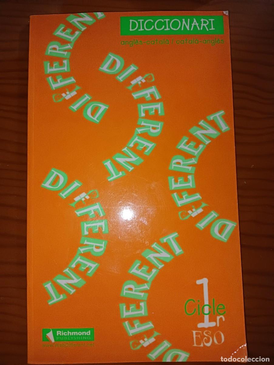 Diccionarios de segunda mano: Different diccionari angl&egrave;s-Catal&agrave; 1r cicle ESO - Foto 1