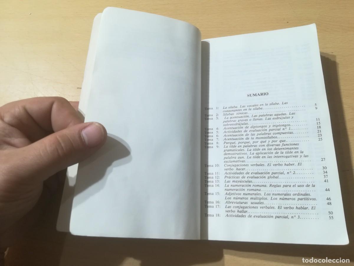 Diccionarios de segunda mano: MANUAL PRACTICO ORTOGRAFIA REGLAS Y EJERCICIOS / VVAA / AM27 / LAROUSSE - Foto 8