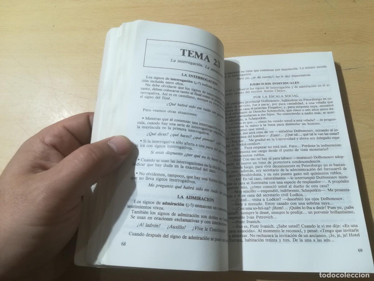 Diccionarios de segunda mano: MANUAL PRACTICO ORTOGRAFIA REGLAS Y EJERCICIOS / VVAA / AM27 / LAROUSSE - Foto 9