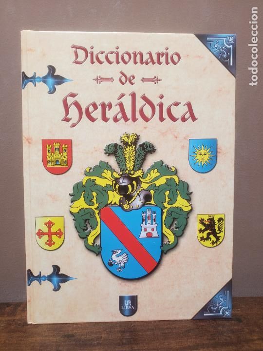 Diccionarios de segunda mano: DICCIONARIO DE HER&Aacute;LDICA - Editorial Libsa - Foto 1